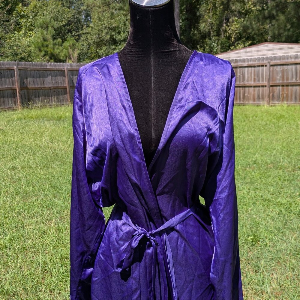 Victoria's Secret One Size Royal Purple Robe